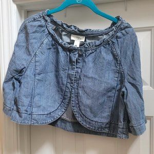 Loft Denim Shrug